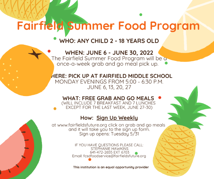 Fairfield Summer Food Program
